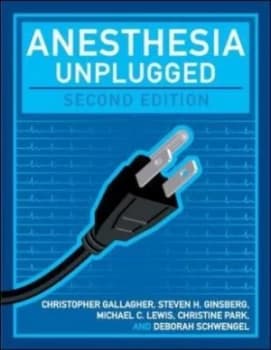 Anesthesia Unplugged by Christopher Gallagher Book