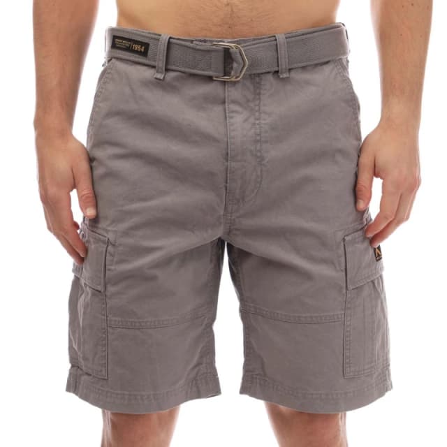 Superdry Vintage Heavy Cargo Shorts Grey male 28 inch