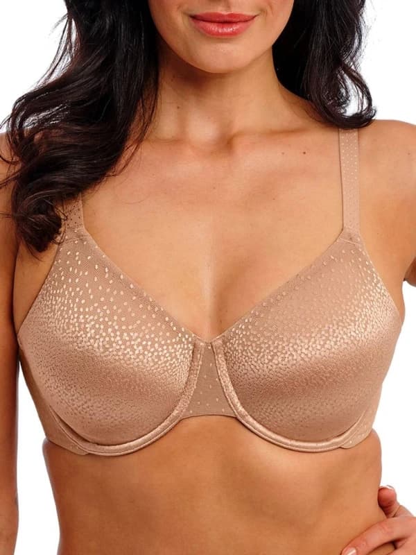 Wacoal Womens Back Appeal Underwire Bra in Beige Size: 36C Beige Female 36C