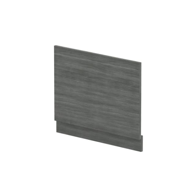 Balterley Bath MFC End Panel Plinth Woodgrain Anthracite 700mm Grey unisex