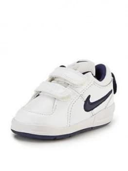 Nike Pico 4 Infant Trainer, White/Navy, Size 4