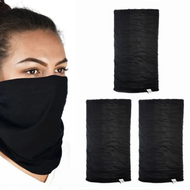 Oxford Oxford NW121 Comfy Black Neck Warmer 3 pack