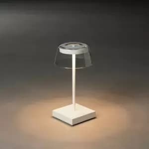 Konstsmide Scilla Outdoor Effect Table Lamp USB 2700K, 3000K Dimmable White, IP54