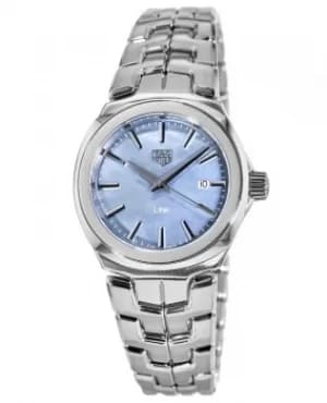 Tag Heuer Link Quartz 32mm Blue Mother of Pearl Dial Womens Watch WBC1311.BA0600 WBC1311.BA0600