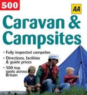 500 Family Campsites. Paperback