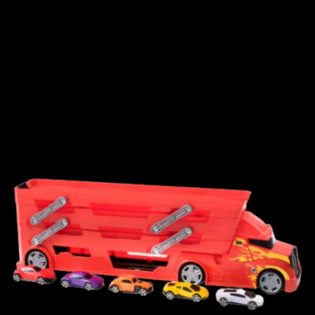 Teamsterz Stunt Transporter With 5 Cars Launcher-474749