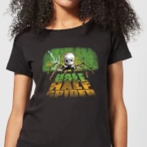 Toy Story Half Doll Half Spider Womens T-Shirt - Black