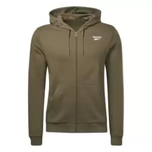 Reebok ID Logo Zip Hoodie Mens - Green