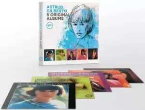 Astrud Gilberto - 5 Original Albums CD Album - Used