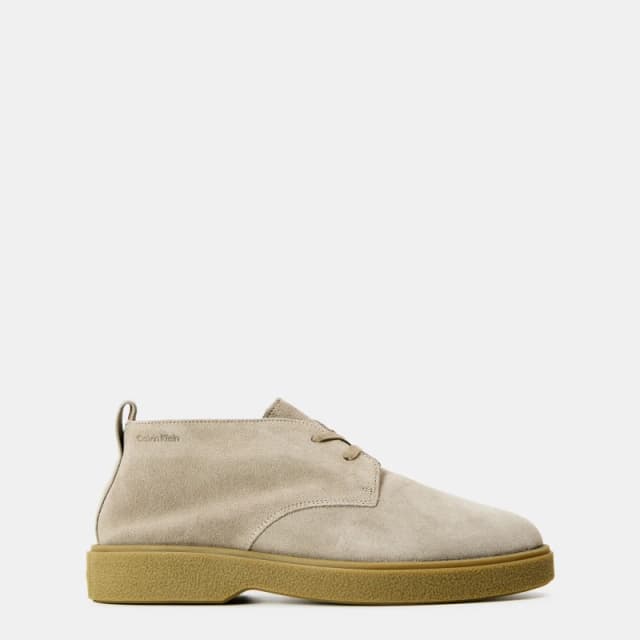 Calvin Klein Mens Suede Desert Boots Moon Rock male 7 (41)