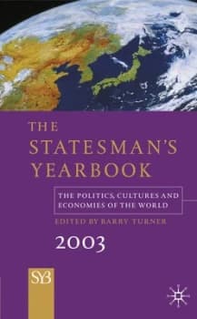 The Statesmans Yearbook 2003 by Barry Turner Hardback