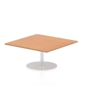 Italia Poseur Table Square 10001000 Top 475 High Oak