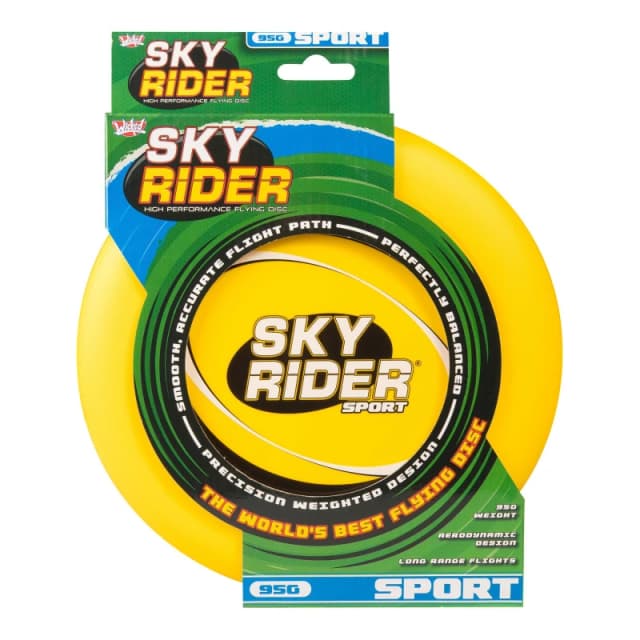 Wicked Sky Rider Sport Flying Disc Juniors - Yellow Yellow One Size