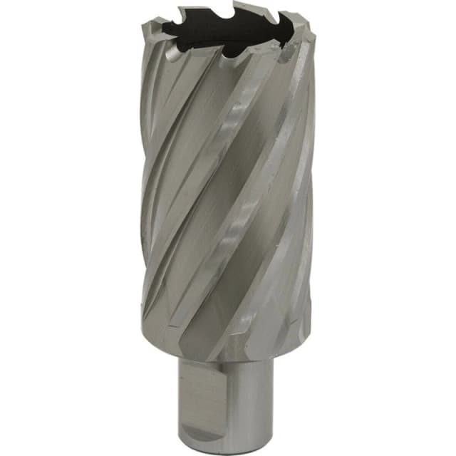 Loops 34mm x 50mm Depth Rotabor Cutter - M2 Steel Annular Metal Core Drill 19mm Shank Metallics