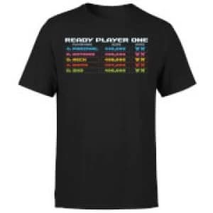 Ready Player One 8 Bit Scoreboard T-Shirt - Black