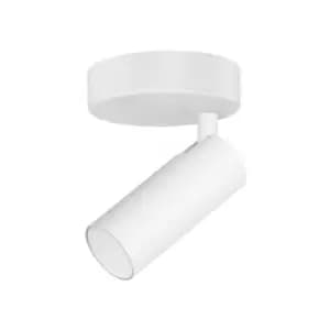 Faro Barcelona - Spot Logos Polycarbonate, steel Prismatic, white 11.2 Cm