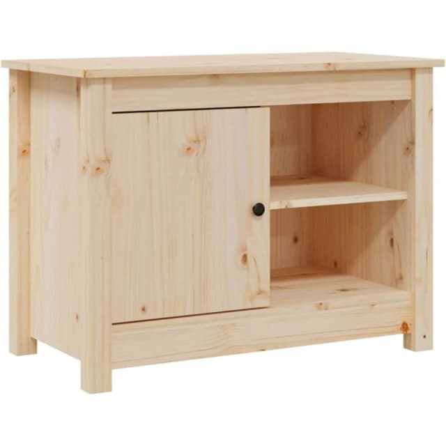 VIDAXL TV Cabinet 70x36.5x52cm Solid Wood Pine Vidaxl 8720287189527