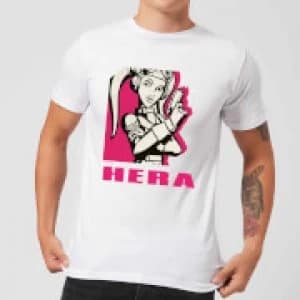Star Wars Rebels Hera Mens T-Shirt - White - L