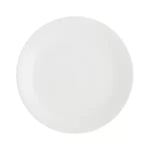 Porcelain Arc White Medium Plate