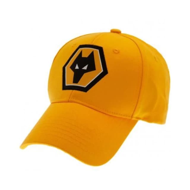 Wolverhampton Wanderers FC Mens Baseball Cap in Yellow Yellow Male One Size