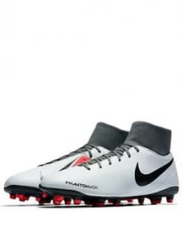 Nike Mens Phantom Vision Club DF Firm Ground Football Boot Grey Size 9 Men