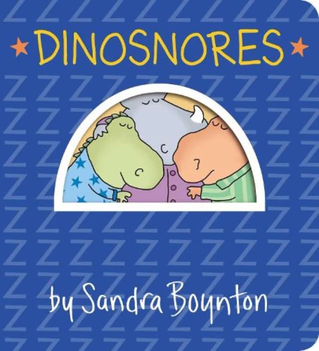 Sandra Boynton Dinosnores Book Multi unisex