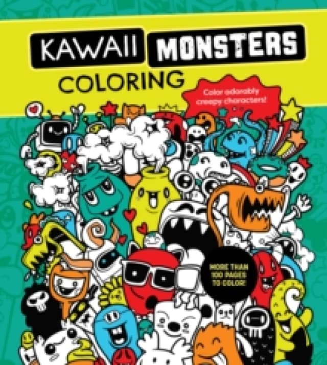 Kawaii Monsters Coloring Book. Paperback. By Editors of Chartwell Books Books