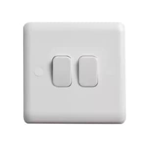 Deta Vimark Light Switch 2-Gang 2-Way