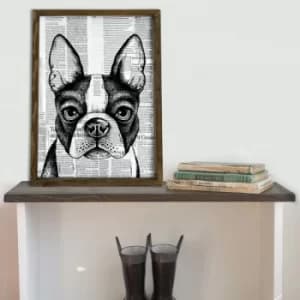 MZM752 Multicolor Decorative Framed MDF Painting