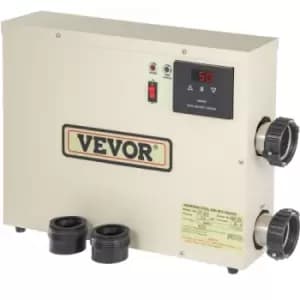 VEVOR Electric SPA Heater 15KW 380V 50-60HZ Digital SPA Water Heater with Adjustable Temperature Controller Heater for Swimming Pool and Hot Bathtubs