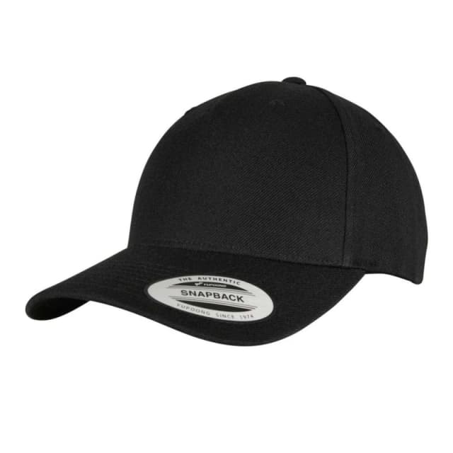 Flexfit Mens YP Classics Premium Cap in Black Male One Size