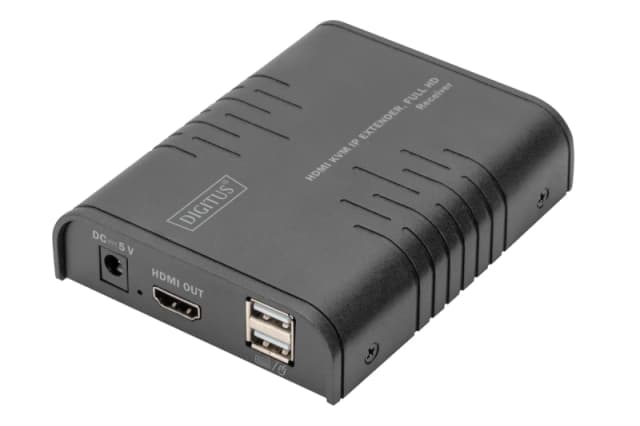 Digitus HDMI KVM IP Extender Receiver. Full HD