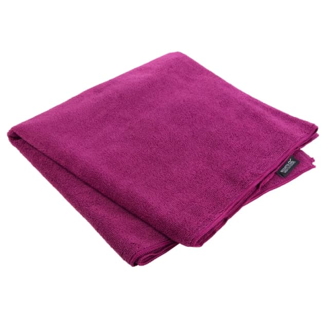 Regatta Compact Extra Large Travel Towel - Pink Pink Single