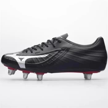 Mizuno Rebula 3 RG Rugby Boots - Black/Silver