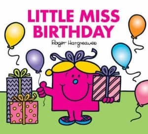 Little Miss Birthday by Adam Hargreaves and Roger Hargreaves Paperback