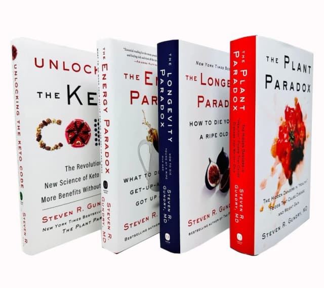 Dr Steven R Gundry Md 4 Book Set The Plant Paradox Dr. Steven R Gundry MD Books
