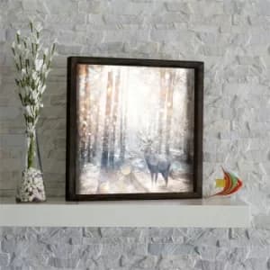 KZM483 Multicolor Decorative Framed MDF Painting