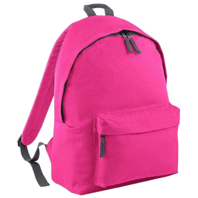 Bagbase Mens Original Plain Backpack in Fuchsia Fuchsia Male
