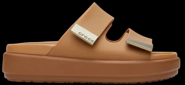 Crocs Women Brooklyn Luxe Sandals Tan / Tan 4