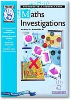 Blueprints - Maths Investigations Key Stage 2 Scotland P4-P7 Photocopiable Resource Bank by David Clemson Paperback