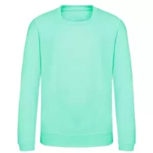 AWDis Just Hoods Childrens/Kids Sweatshirt (1-2 Years) (Peppermint)
