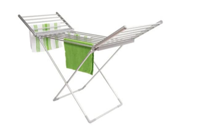 Pifco Electric Heated Clothes Airer - 5 Min Heating - Constant Temperature - Low Running Costs - Max Load 15Kg