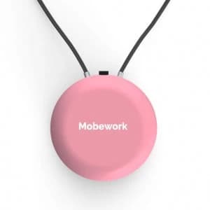 Mobework Personal Ionic Air Purifier V2 - Pink