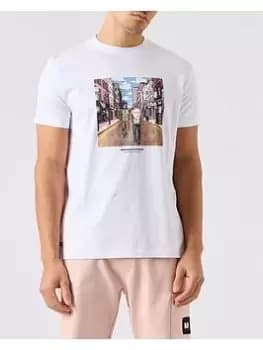 Weekend Offender Berwick Graphic T-Shirt - White, Size 2XL, Men