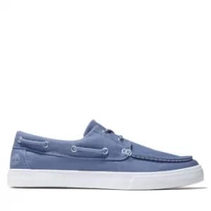 Timberland Union Wharf 2.0 Ek+ Boat Shoe For Men In Blue Blue, Size 8.5