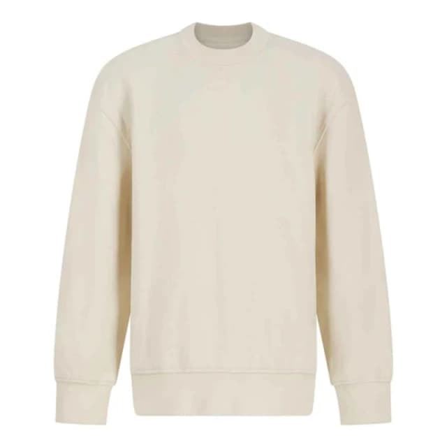 SF Minni Curved Hem Sweatshirt in Light Stone Size: 11-12 Years Light Stone Unisex 11-12 Years