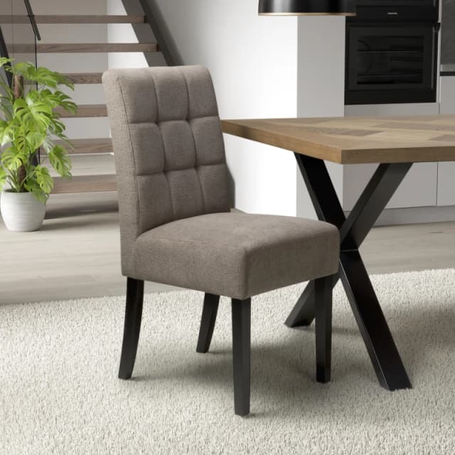 Shankar Set of 2 Moseley Light Brown Dining Chairs Light Brown - B unisex 58x92x45