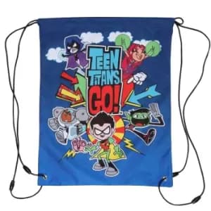 Teen Titans Go Girls Characters Drawstring Bag (One Size) (Multicoloured) - Multicoloured