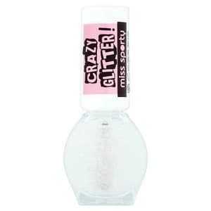 Miss Sporty Crazy Glitter Nail Polish 030 Be Crazy n Pink Multi
