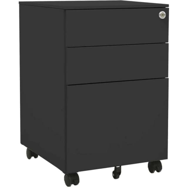 VIDAXL Mobile File Cabinet Anthracite 39x45x60cm Steel Vidaxl 8720286564127